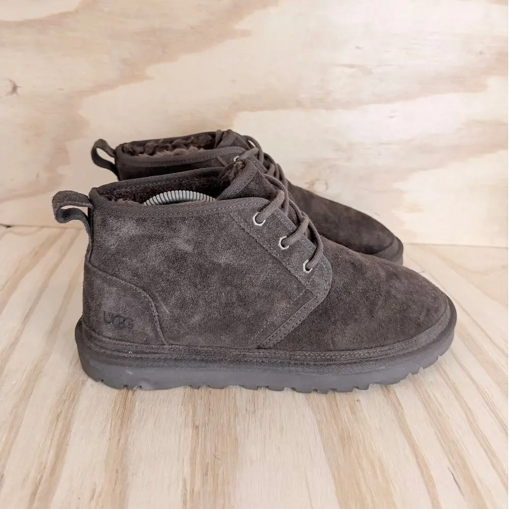 UGG - Neumel 'Sand Santorini' - Lace Up Boots - Brown - Men's - 8 - S/N 3236